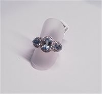 Anillo Soprana Mujer ACQUAMARINA in Oro Acquamarina A0GP6864 ACQ 1.74